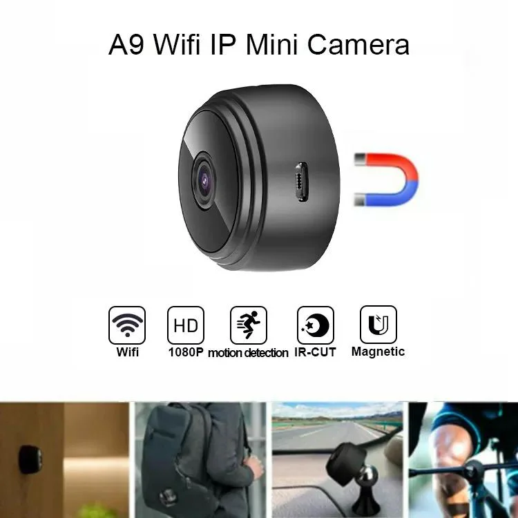 Best Seller Mini Spy Camera WiFi Hidden Camera Wireless HD 1080P Indoor Home Security Cams