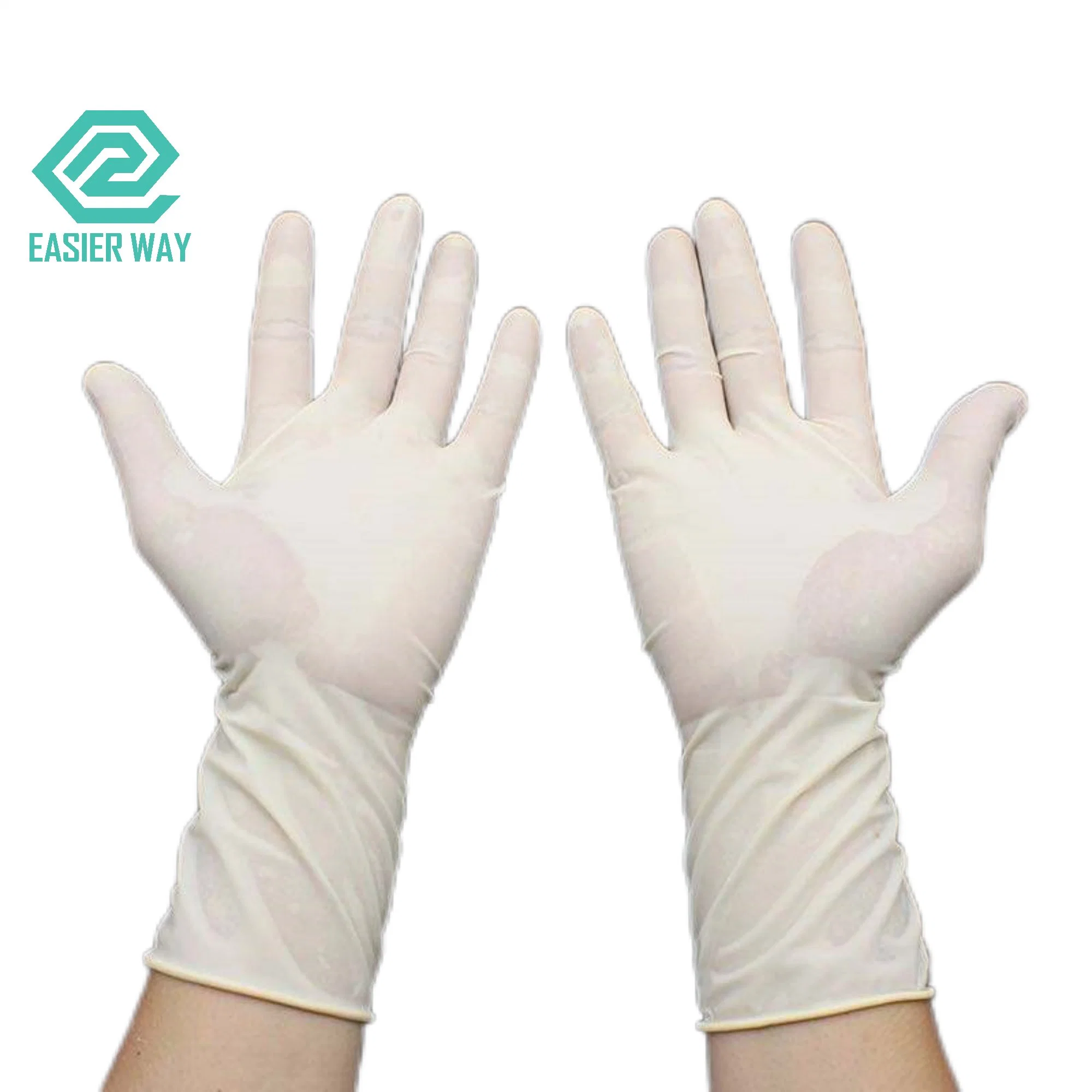 Fournitures médicales gants d'examen jetables en latex