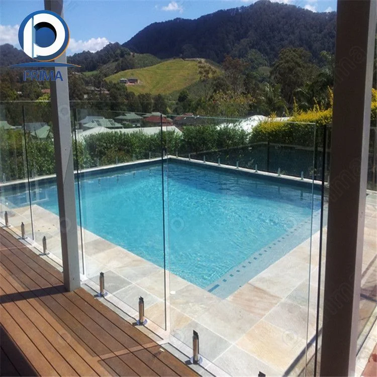 Prima Manufacturer Spigot Balustrade Spigot Glass Railing Stainless Steel Glass Pool Fence