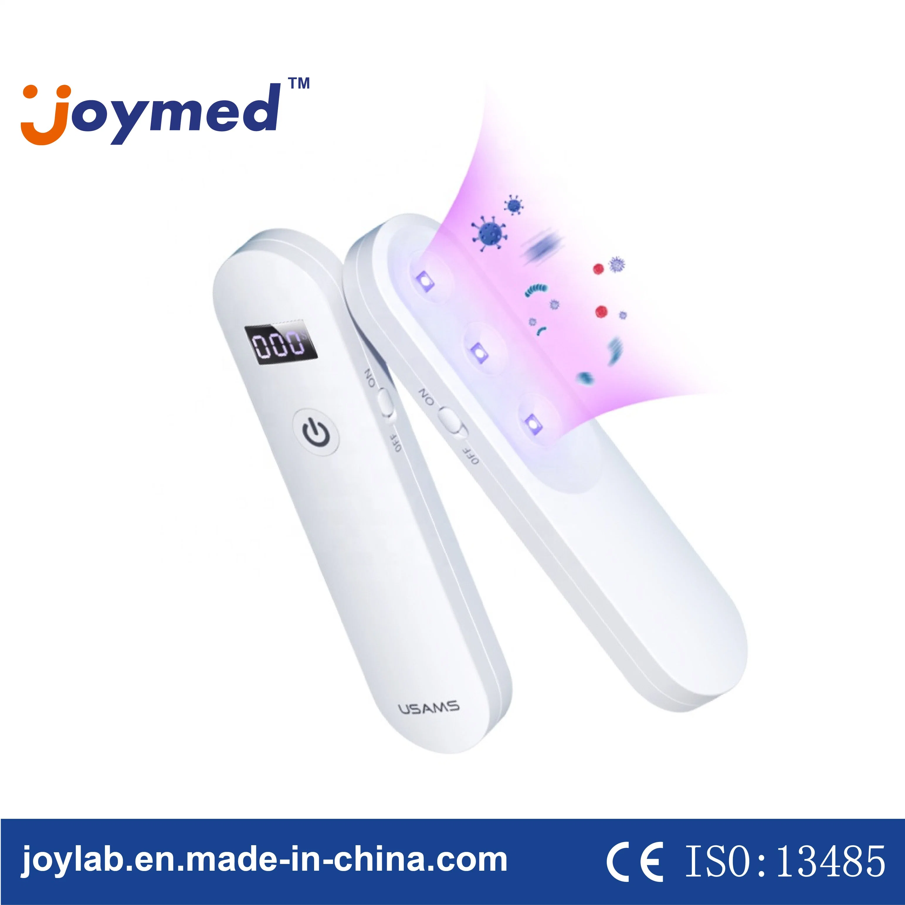 Venda quente Digital luz UV portátil Esterilizador desinfecção UV lâmpada com 254nm LED