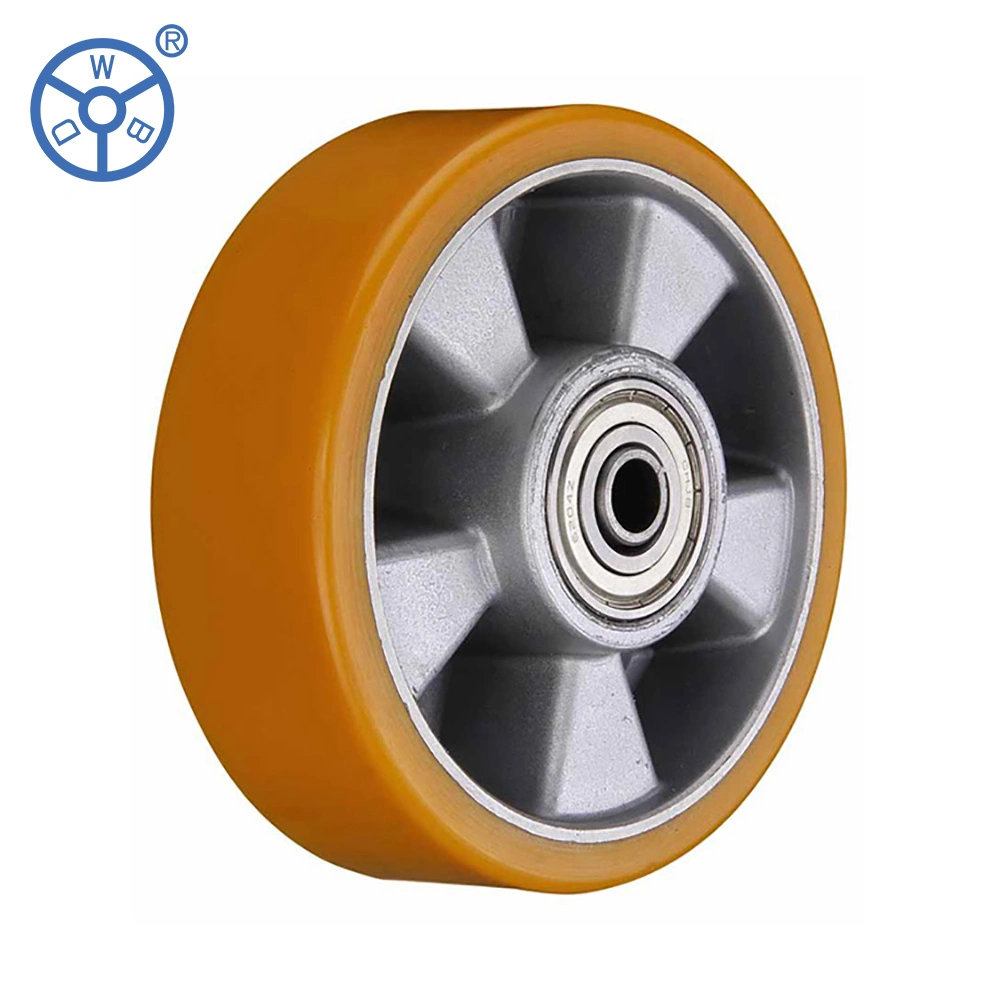 European Type PU Aluminum Castor Industrial Wheel