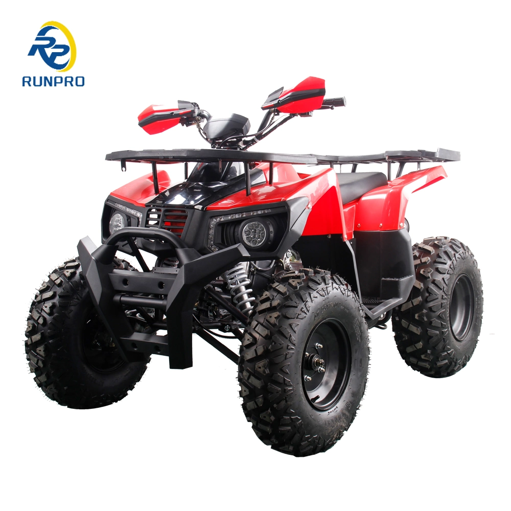 200 cc ATV Quad para adultos divertido 10pulgadas neumáticos off road arranque eléctrico Runpro populares