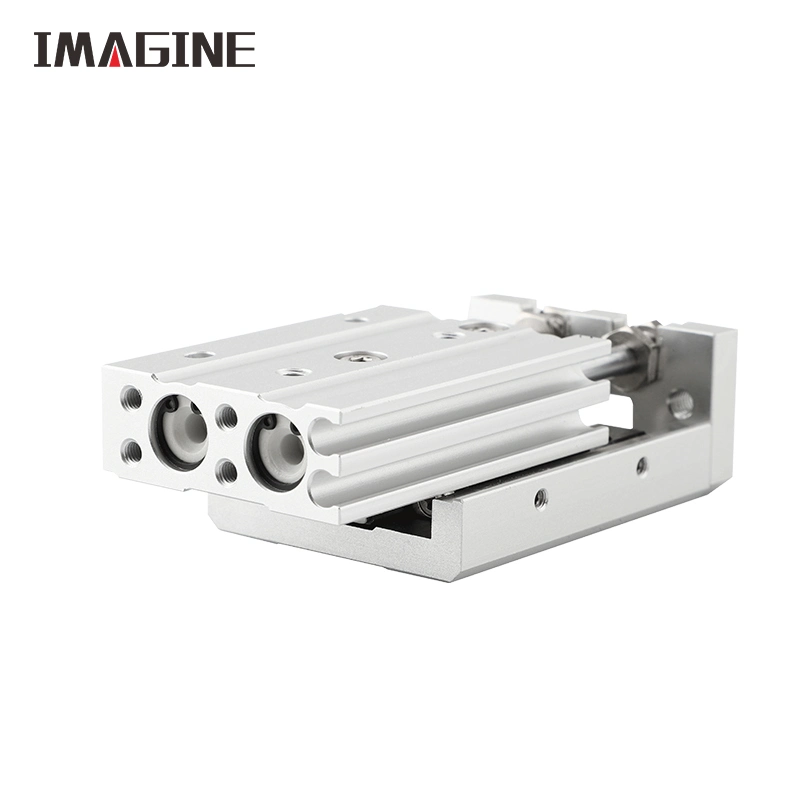 Imagine Type Pneumatic Slide Rail Cylinder Yade Passenger Linear