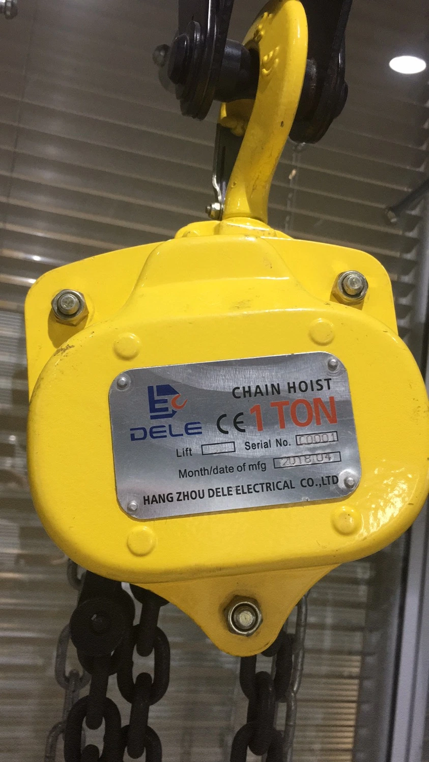 3t High Quality Manual Chain Hoist Chain Block Lifting Hoists