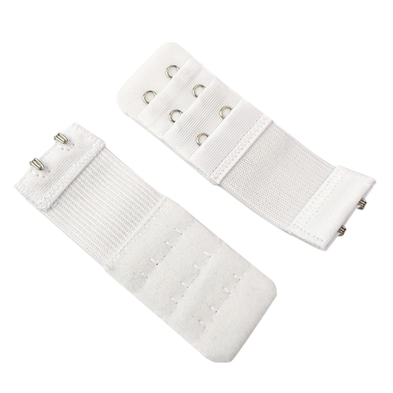 Factory Wholesale/Supplier White Bra Accessories Microfiber Softest Hook and Eye Tape 3/4"3X2