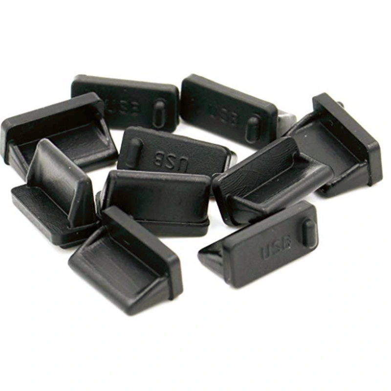 Silicone Rubber Dust Covers for Fiber Optic Equipment, Motherboards, Other Telecommunications Products