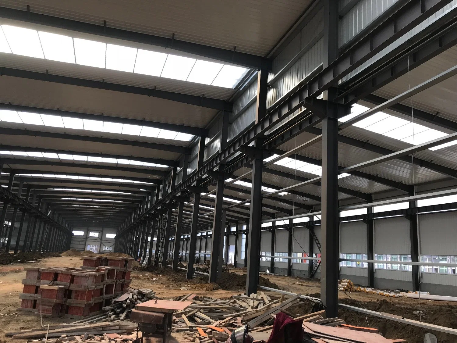 China Industrial Workshop Preab Warehouse Buildings Steel Structure