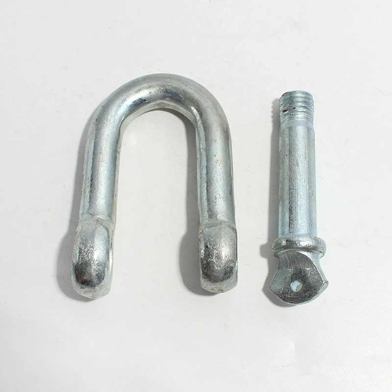 Marine Grade Stainless Steel Anchor Shackle with Safety Pin