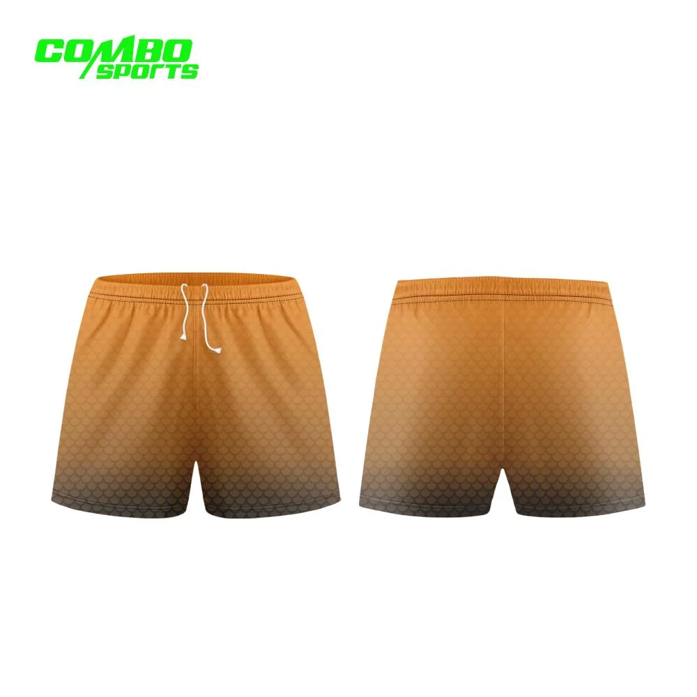 Professional Durable Sublimation Club Rugby Short Men Fashion Cut and Sewn Rugby Short