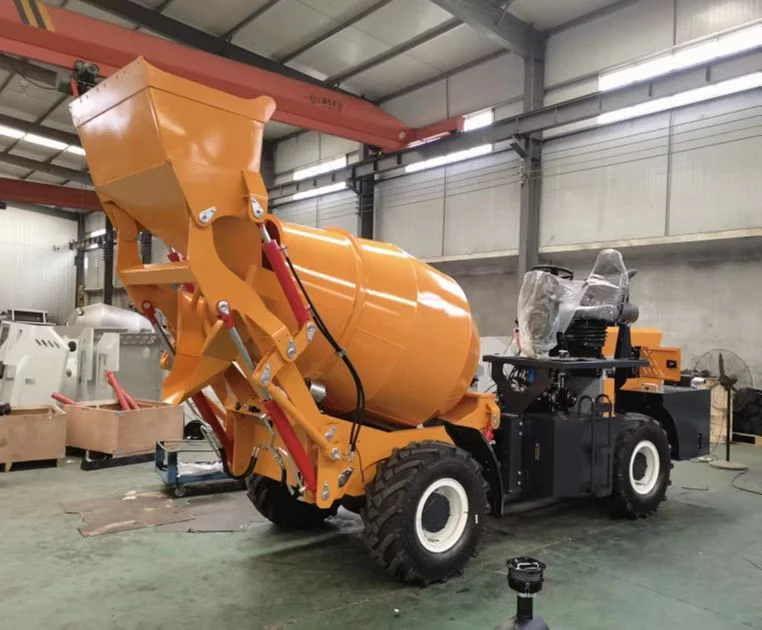 Self Loading Car Mixer Truck with 2.5m3