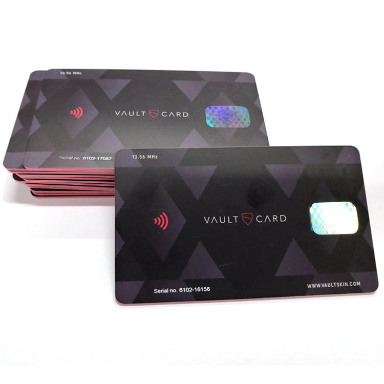 Custom Design Printable Blank RFID Cards Blocking Card