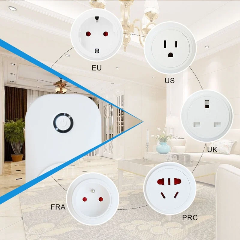 Smart WiFi Plug Universal Socket Yet6004wf