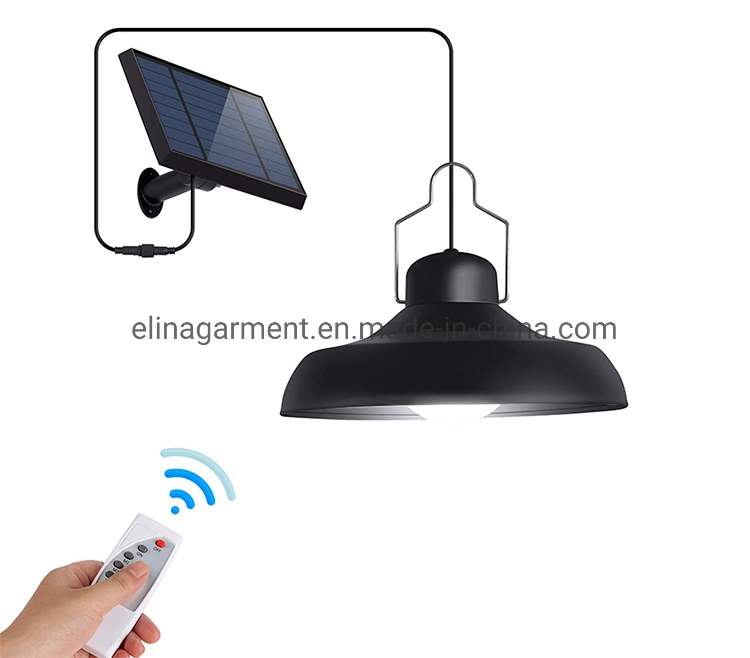 الصين مصنعين محمولة مقاومة للماء الشمسية IP65 مصباح LED معلق صيني لساحة Camping Garden