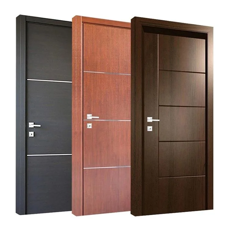 Interior Apartment Room Cheap WPC Solid Wooden Doors Others Doors