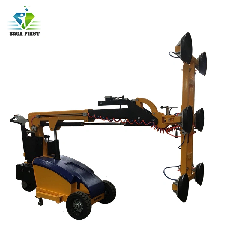 2021 High quality/High cost performance  Movable Hydraulic Electric Drivable Heavy Duty Glass Robot in Vacuum Lifter