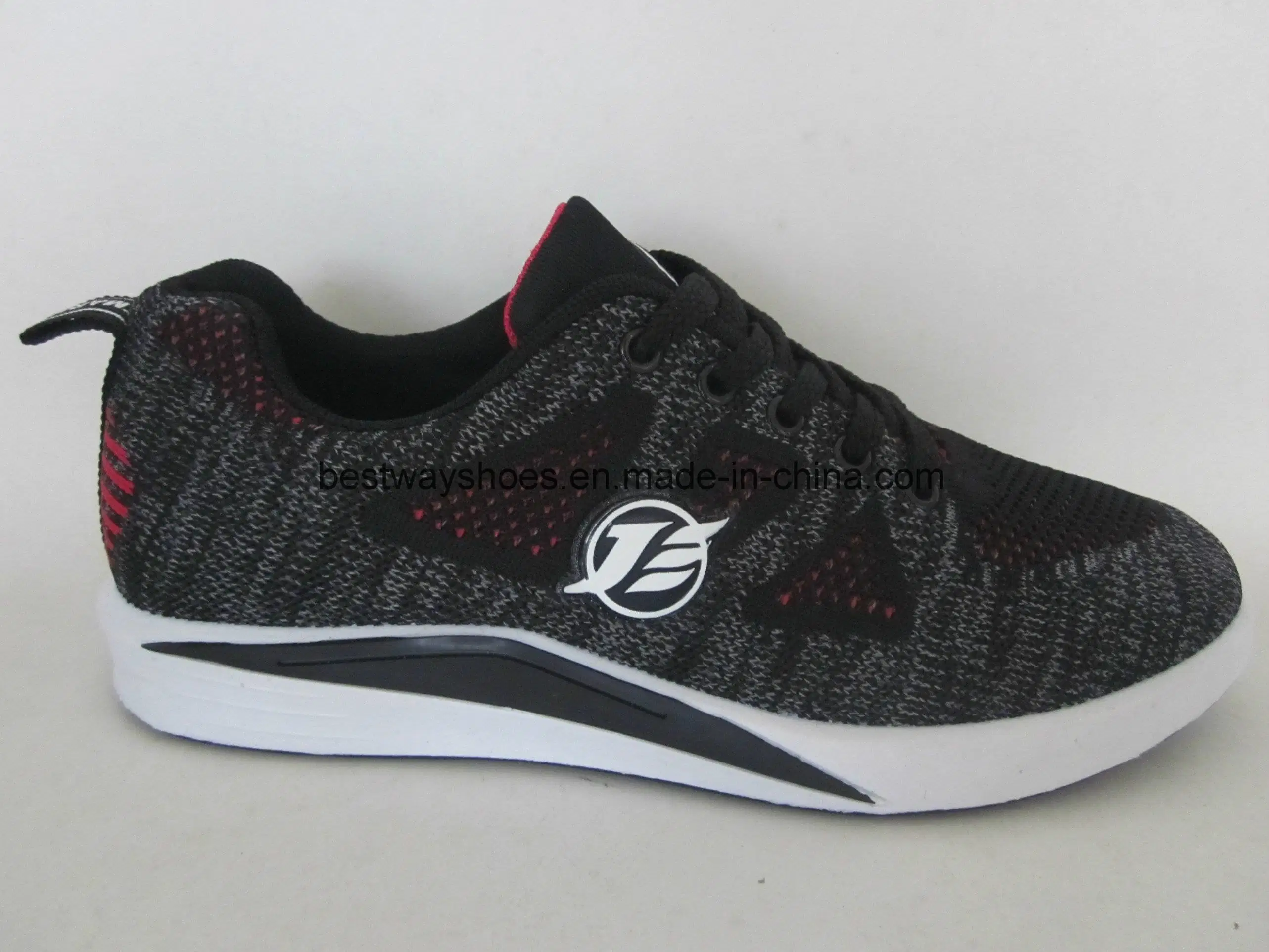 Sports Running Shoes with PVC Injection