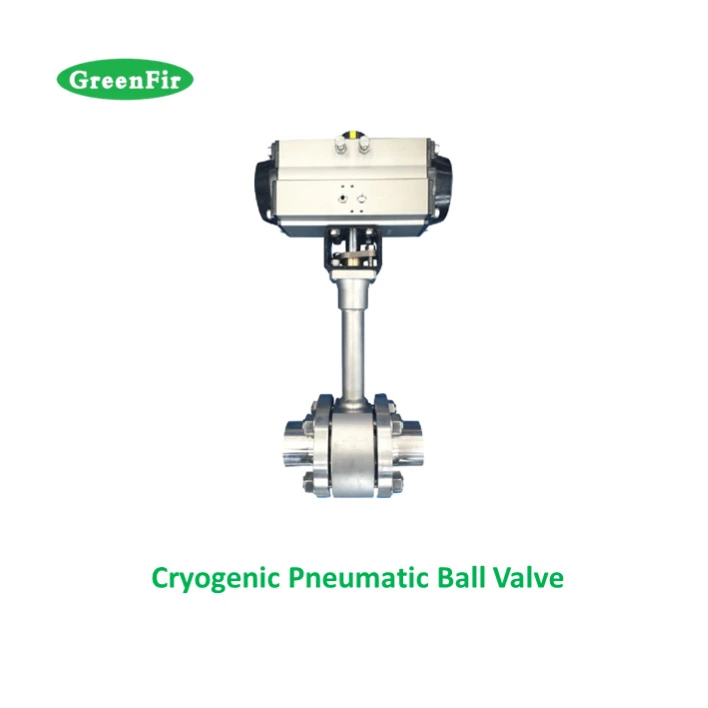 Cryogenic Pneumatic Manual Three-Way Ball Valve and Normal Temperature Ball Valve