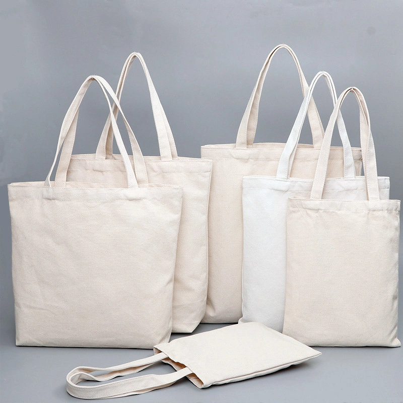 Eco Friendly Cotton Canvas Shopping Tote Bags with Custom Printed Logo