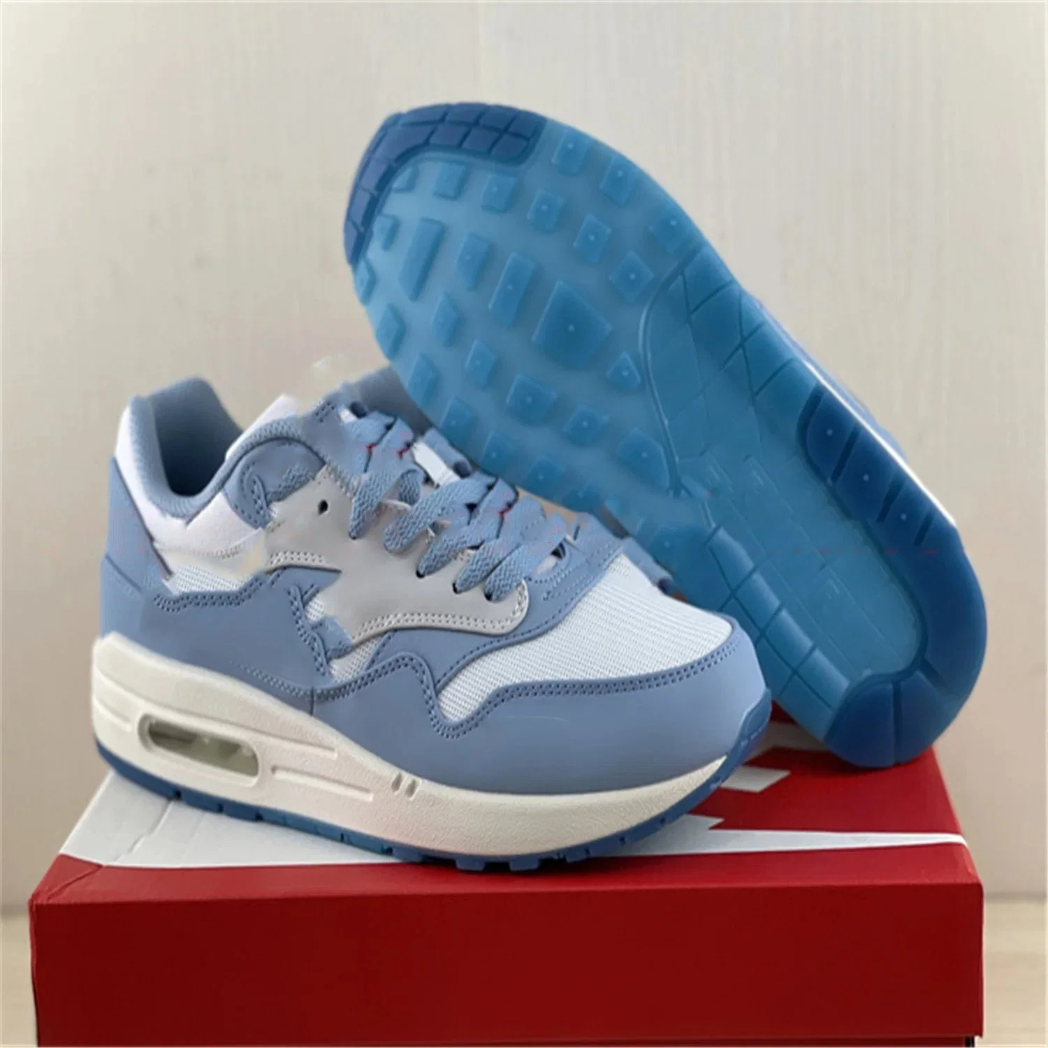 Barato qualidade superior Patta X Air-Max baixo ruído Aqua Monarch Sapatilhas Pucian High Replica