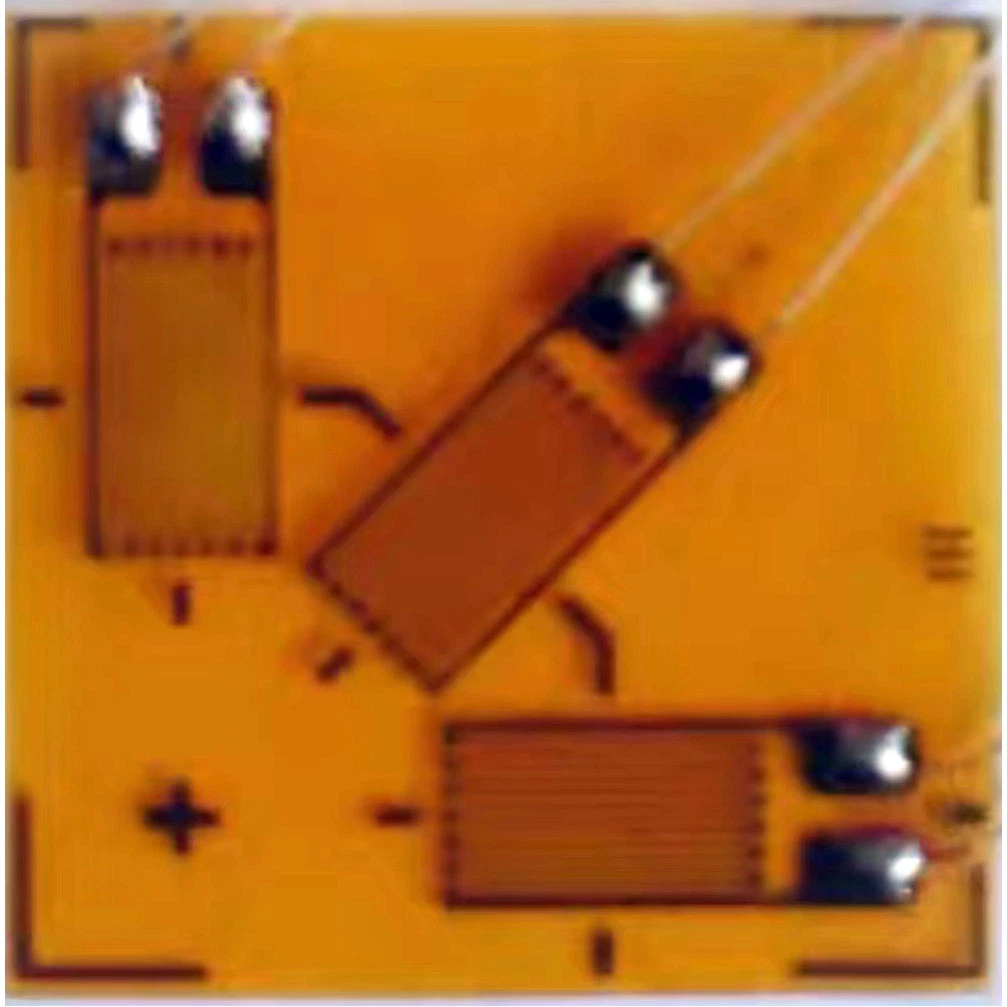 Medidor de strain com Rosette BF-350-CA Tri-Element