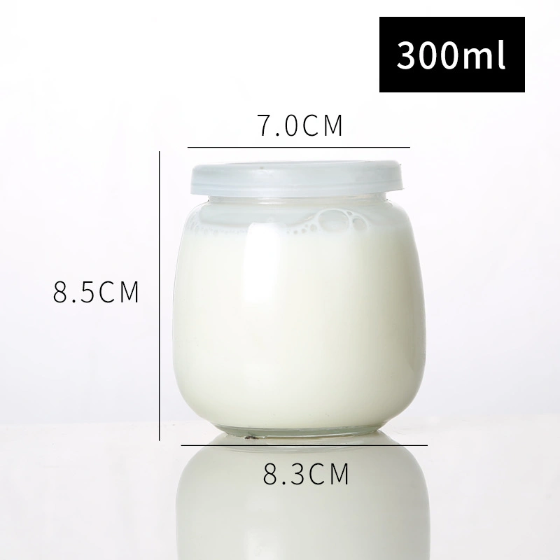 100ml 200ml 300ml Frozen Yogurt Glass Bottle Cup/Container/Packaging