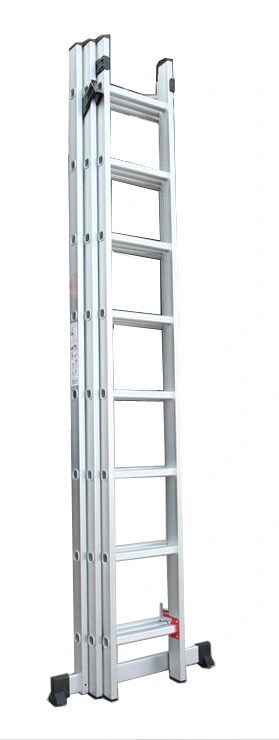 Aluminum Material 150kgs Max Load Extension Ladder