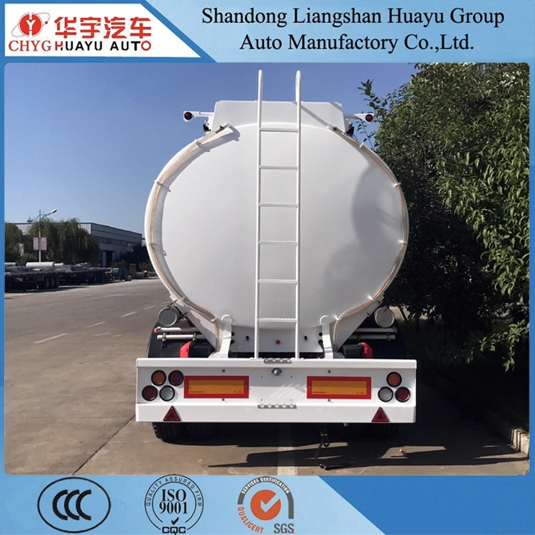 3-Axle 45cbm 6-Compartment Aluminium Alloy Oil Tank Semi Trailer