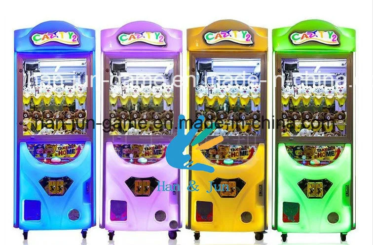 Crazy Toy 2 Doll Crane Claw Prize/Gift Game Machine