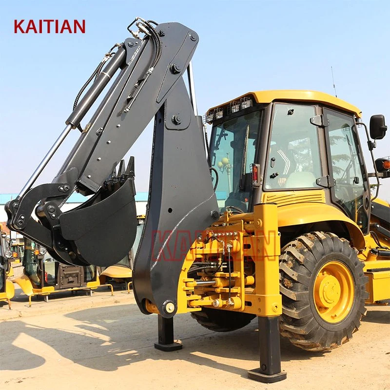 Backhoe Wheel Backhoe Loader Overseas Wholesale/Supplier Suppliers Backhoe Loader 4X4 with Attachment Kt40-30