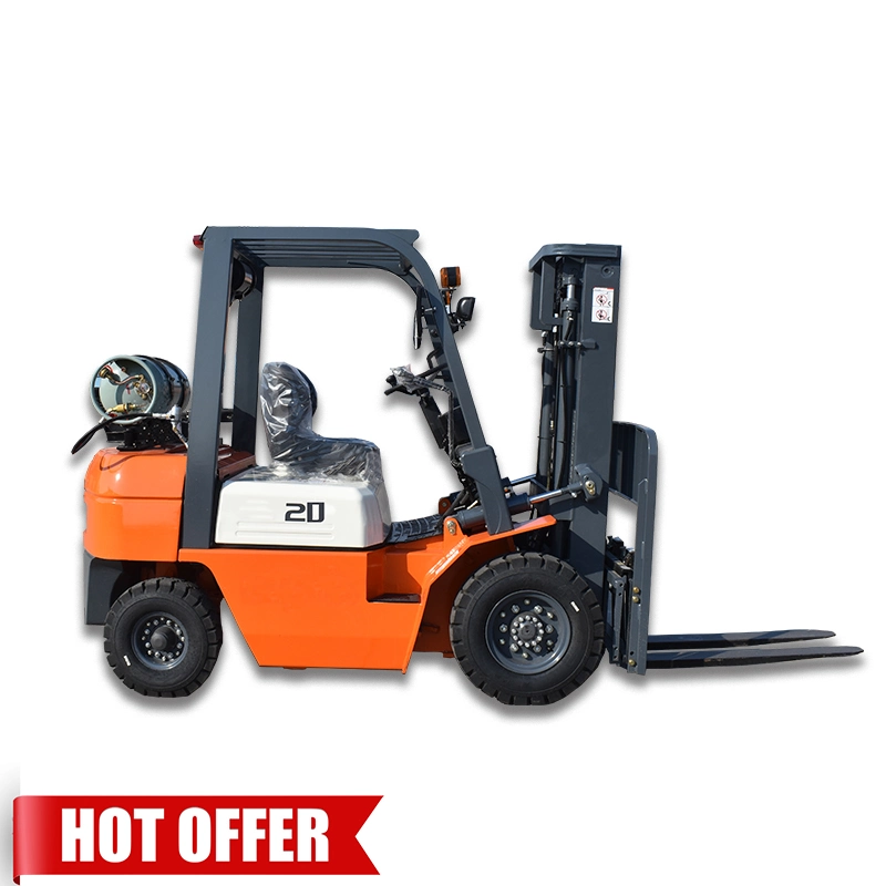 Japanese Original Electric Gasoline LPG Diesel Used Forklift Komatsu Toyota 3ton 2ton Forklift