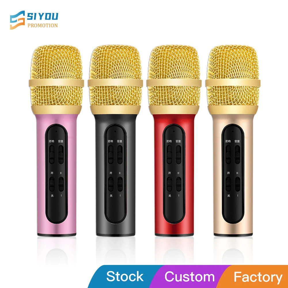 C11 Professional Handheld USB Phone K Song Condenser Wireless Microphone Karaoke Microphone Live Singing Recording Studio Equipment Microphone