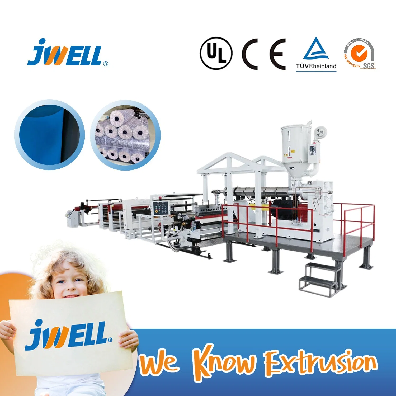 Jwell ASA Film Molding Extrusion Machine