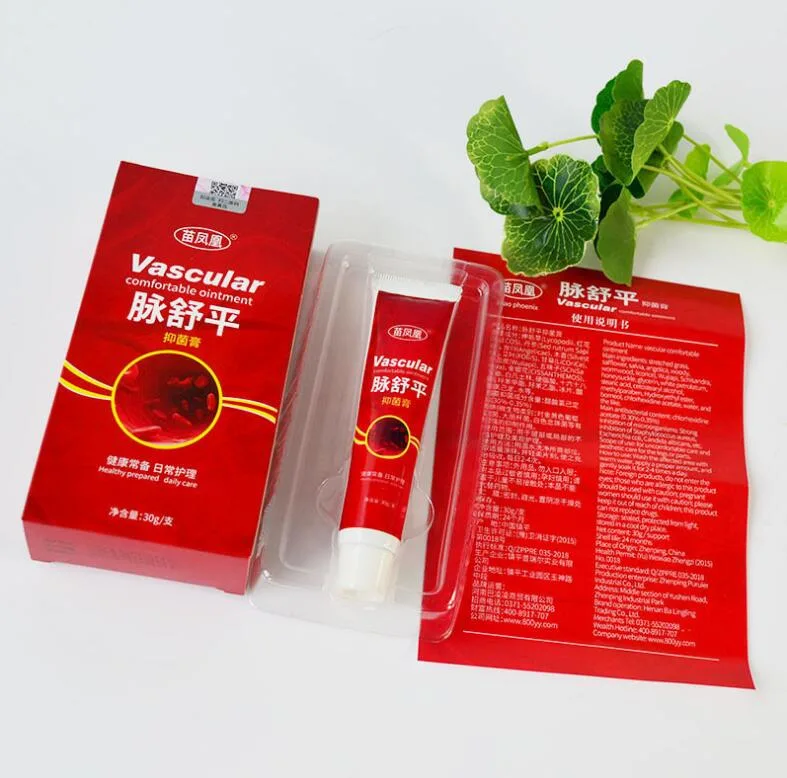 Vascular Comfortable Ointment with Herbal Extract