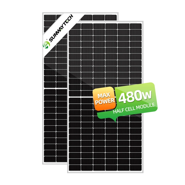 Sunway 30 Jahre Garantie Solarmodul 450W 460W 470W 480W Monokristalline Mono Solar Power Panels Preise Ja Solar Panels Für den Heimgebrauch installiert