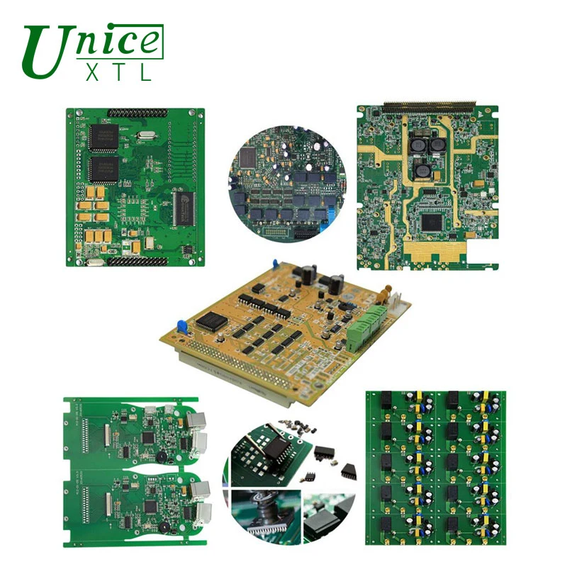 Montaje de PCB de placa de circuito de placa de PCB rígida con diseño de PCB FR4 UL Rosh Mark para América/EE.UU