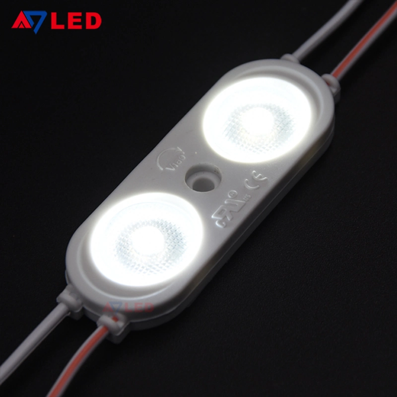 DC24V LED 2W 2LED with 180degree Lens LED Module Light