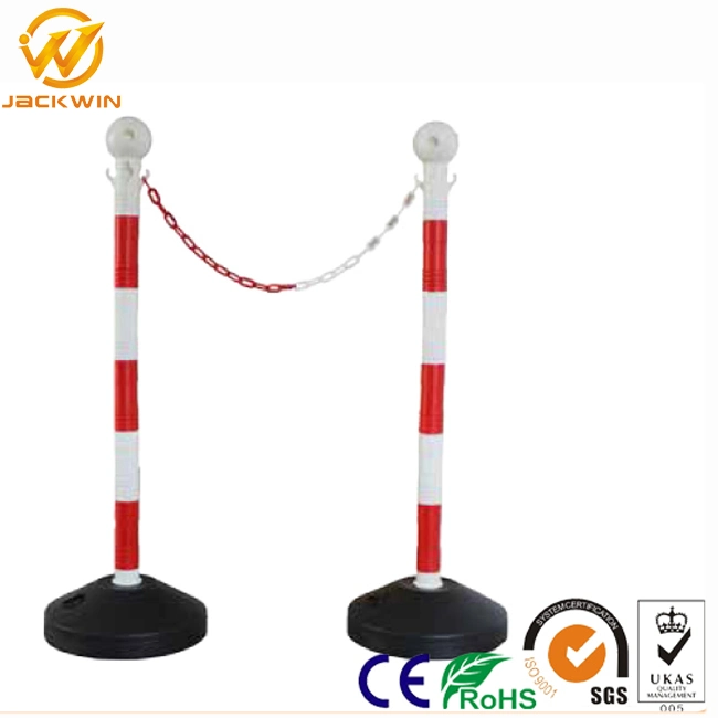 Top Quality Plastic Guideline Stanchion Delineator Warning Post with Chains