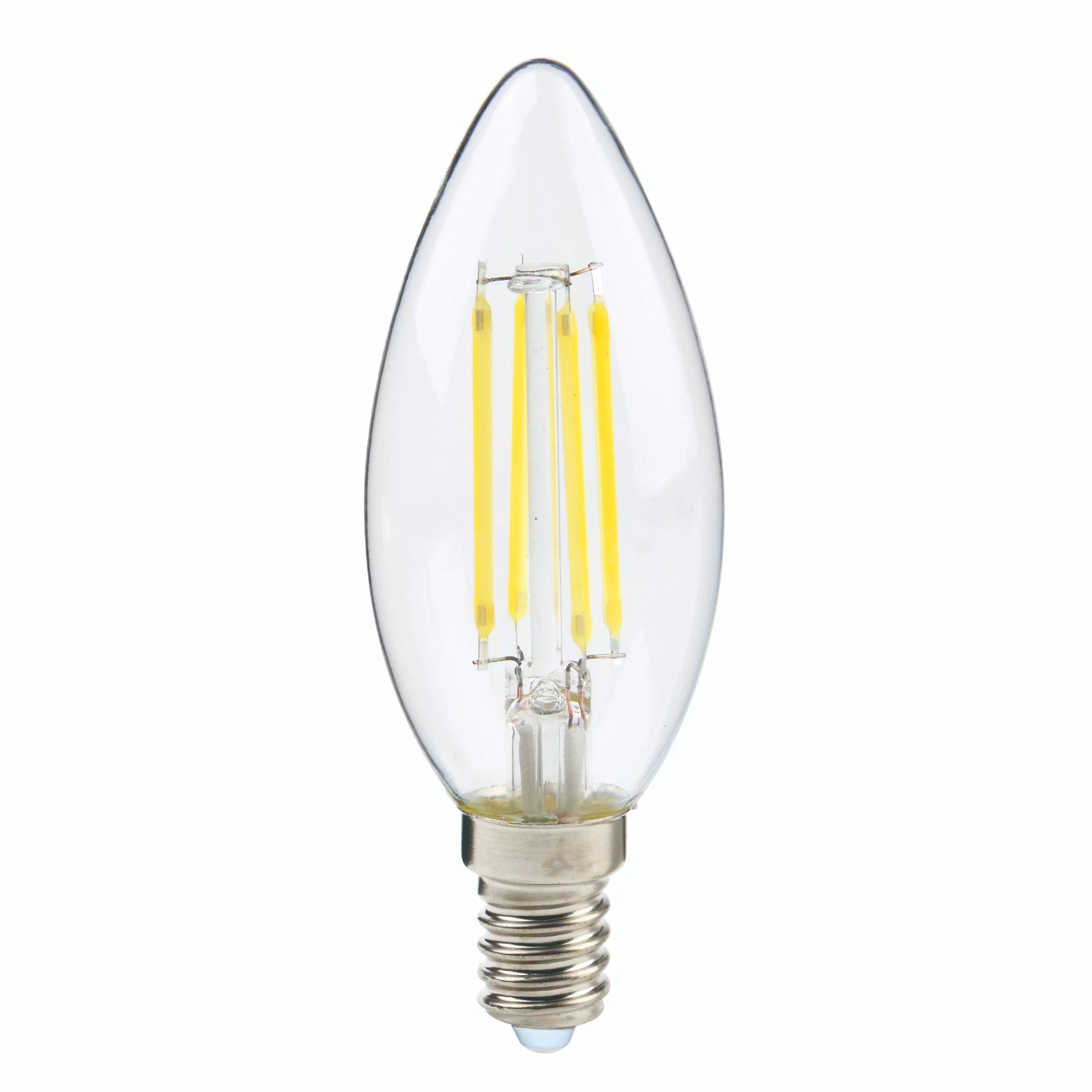 LED Candle Light Decorative Filament Bulb Diammable 4W Filament Bulb Light Source