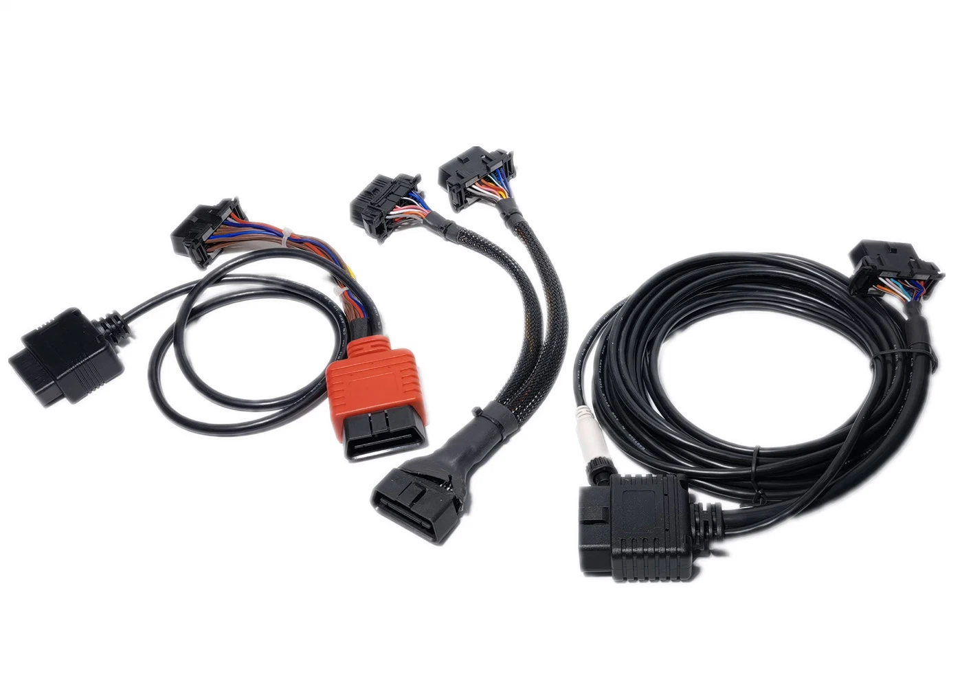 J1962 16pin mazo de cables OBD2 para la carretilla