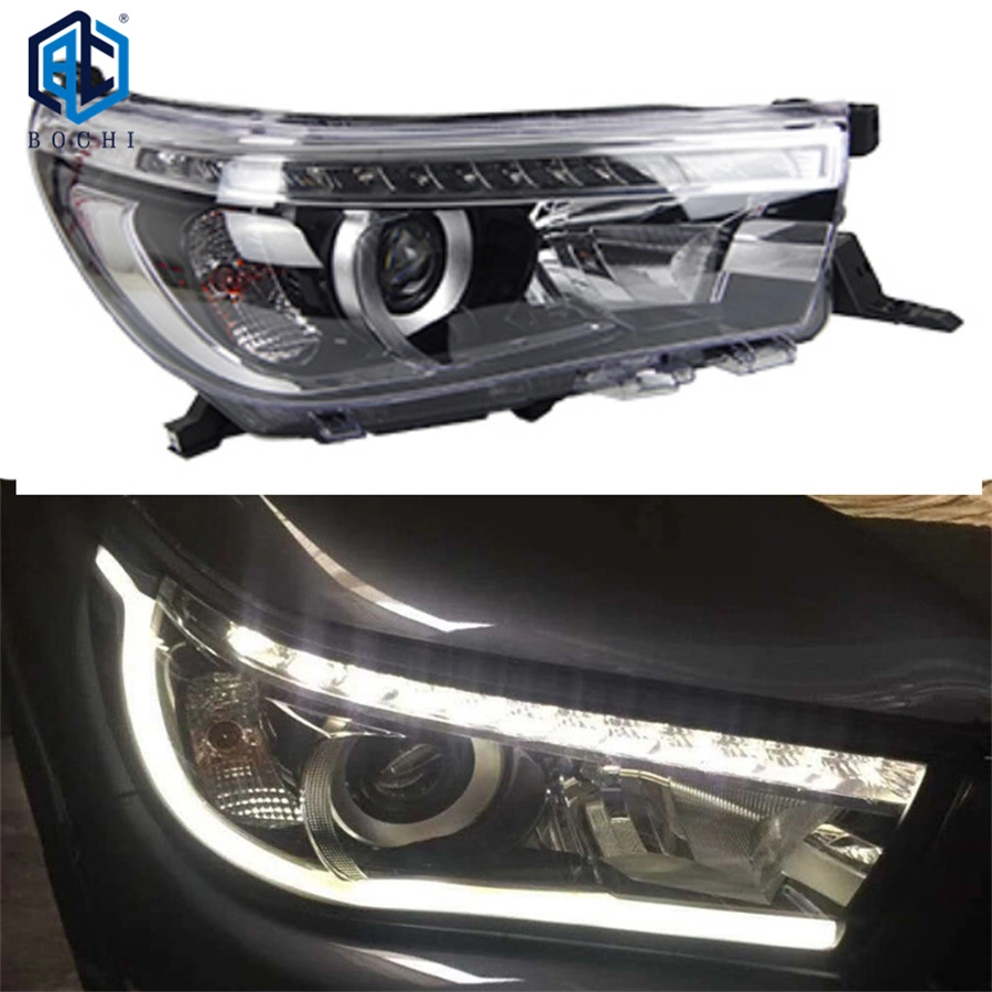 Faros LED de piezas auto mejor calidad para Toyota Hilux 2016-2019