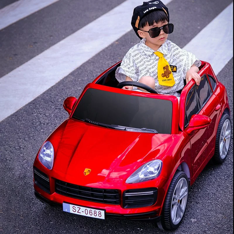 Wholesale/Supplier and Retail Children&prime; S Electric Four-Wheel Toy Car, Can Sit People with Music with Remote Control, Children&prime; S Toy Car
