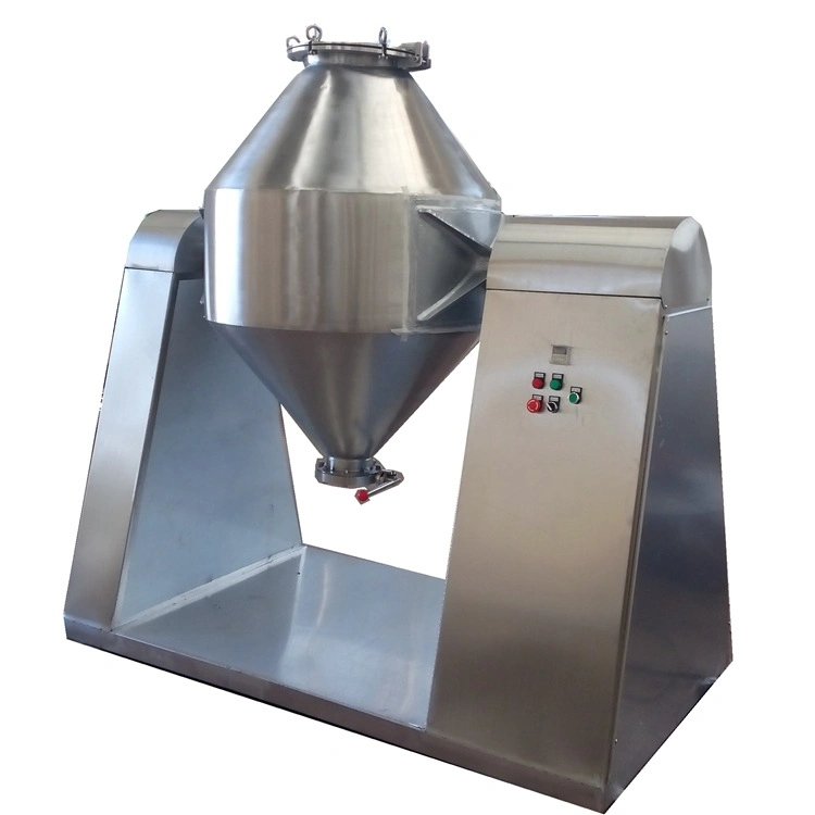 360 Degree Low-Speed Rotary Powder Drying 500L Double Cone Mixer