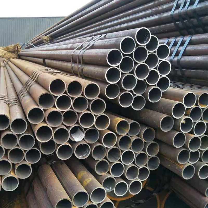 Carbon Steel Seamless Pipe Tube A355 P5 P11 En10210 En10216 DIN17175 Round Hot Rolling Steel Tubular 4130 4140 Q345 13cr