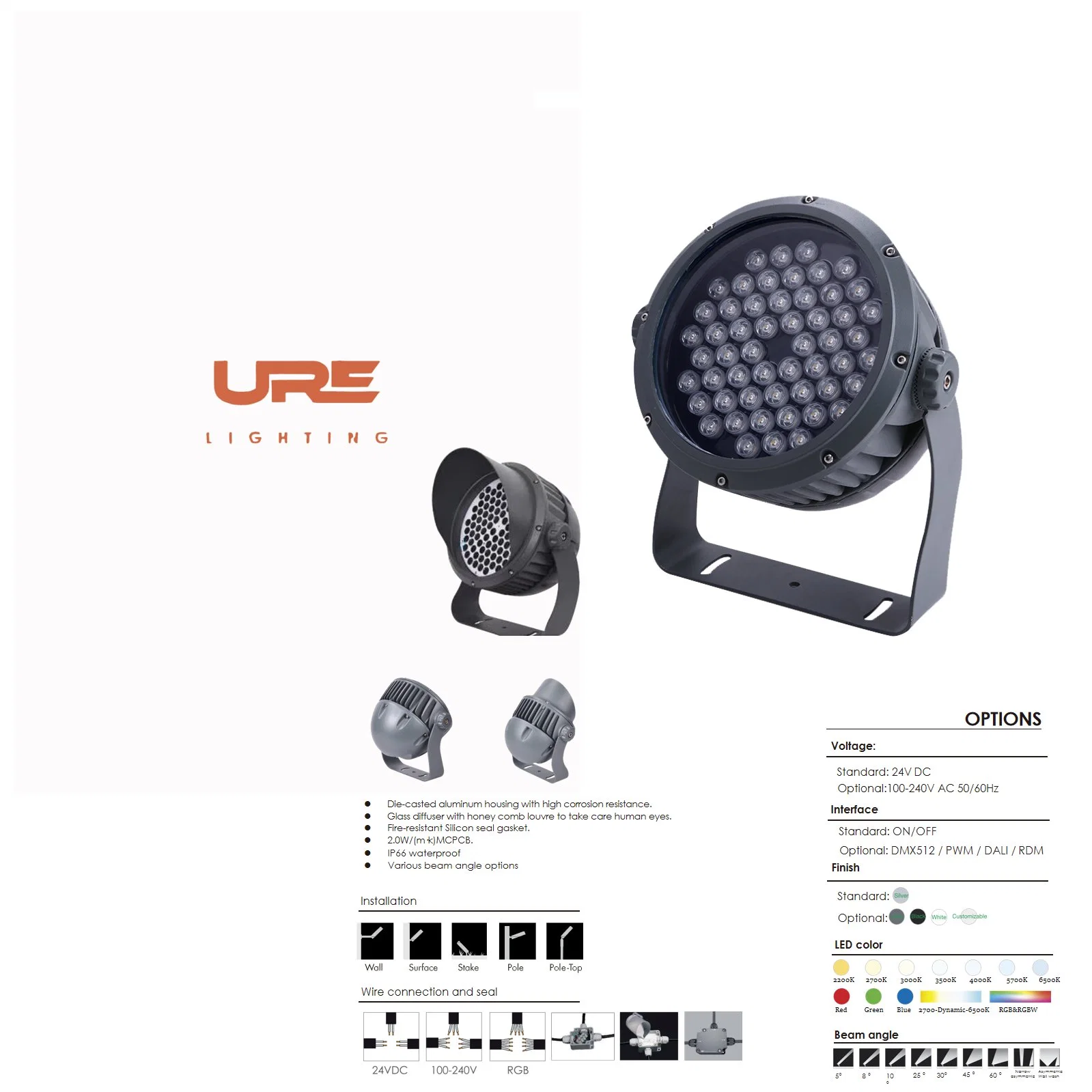 LED impermeable PAR Light IP66 Outdoor for Stage Event Show Iluminación