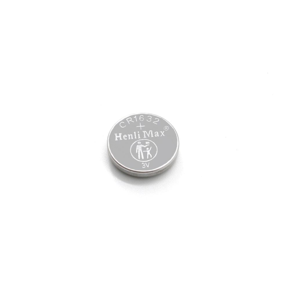 Solder Tab Henli Max Cr3032 Primary 3V Lithium Button Cell Coin Battery for Remote Control, Scales, Calculator, Watch.