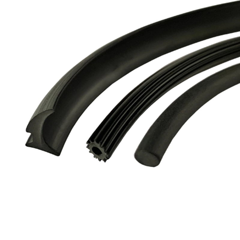 Extruded PVC EPDM Silicone Rubber Sealing Strip Rubber Gasket Seals for Aluminum Window Door Frame Oven Seal Strip