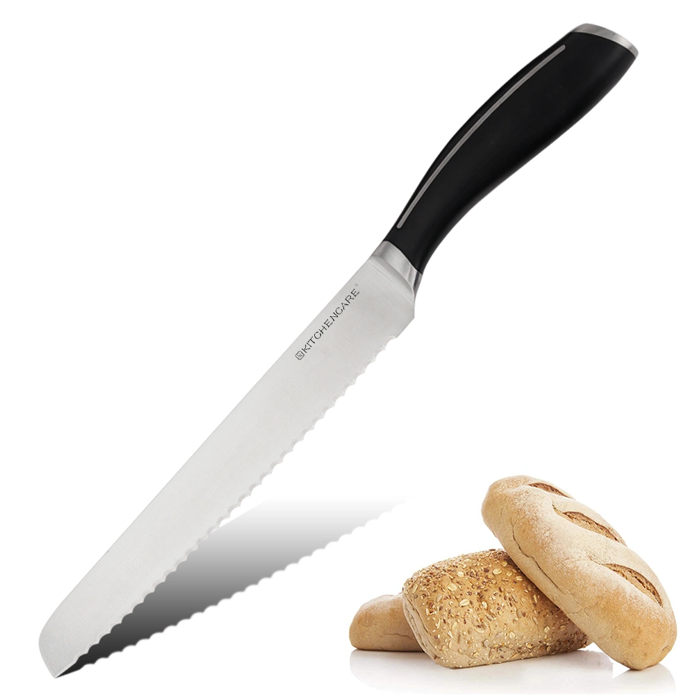 Hip-Home Bread Knife Cake Serrated Knives Cuchillo Stainless Steel Kitchen Knife