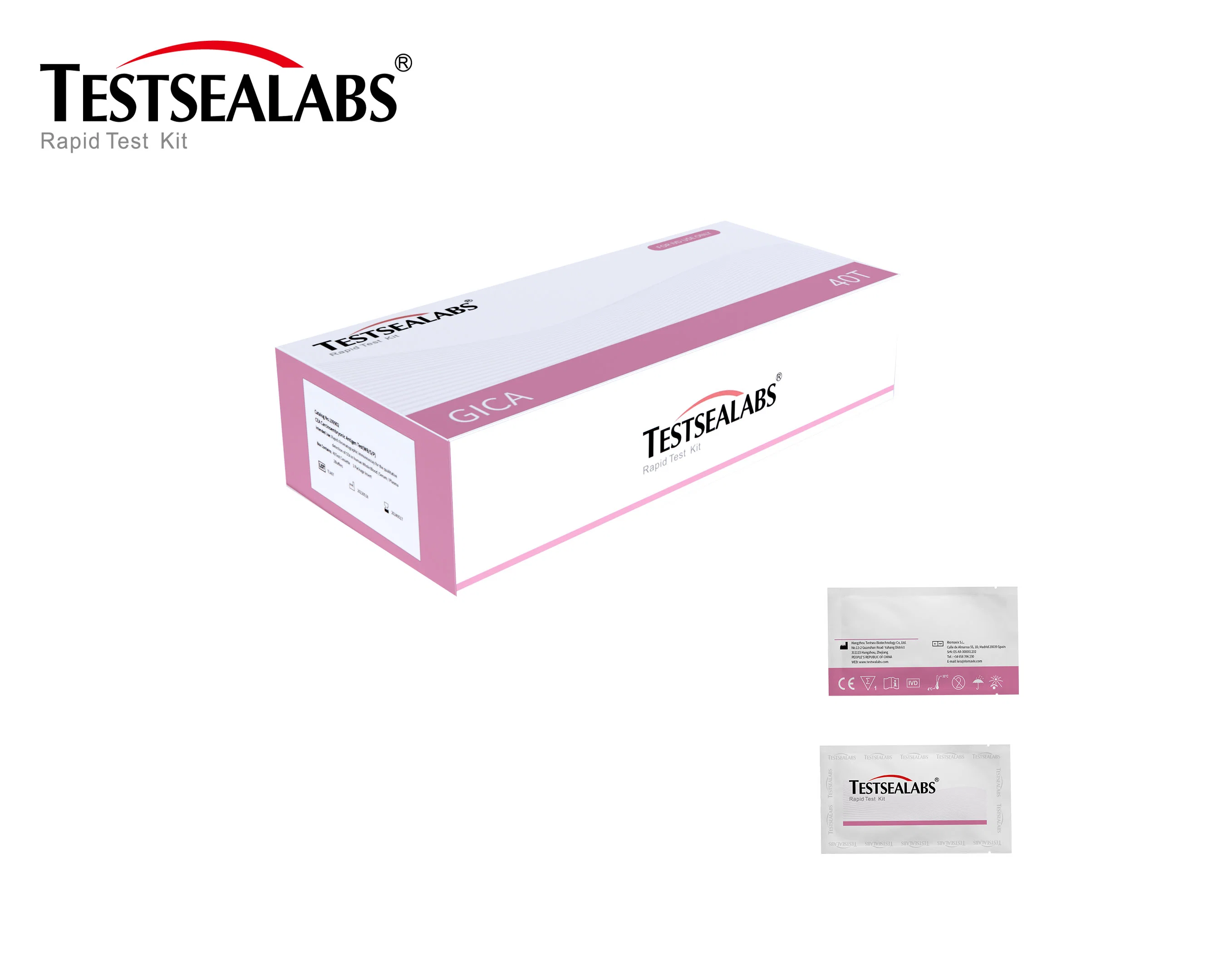 Testsealabs HCG Pregnancy Test Midstream Urine