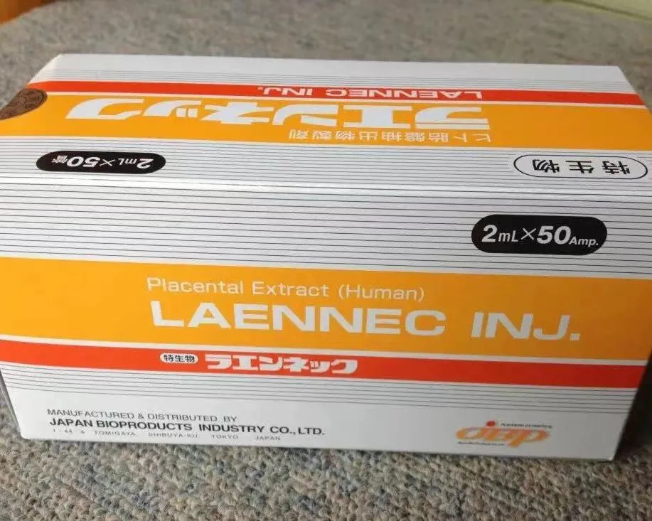 Extracto placentário IV Laennec branqueamento cutâneo Anti-envelhecimento Reparação Anti-envelhecimento Melsmon Injecções Glutax Luthione Cindella Curenex