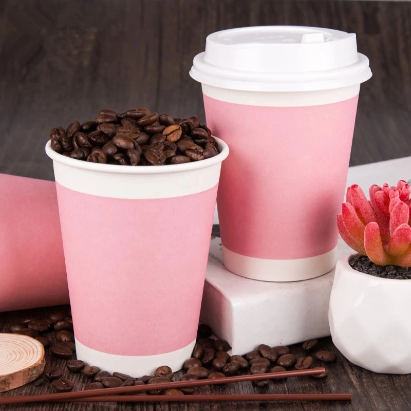 Eco Wholesale/Supplier Frozen Yogurt Cups 4oz-16oz with Holder Paper Cup Coffee 12 Oz